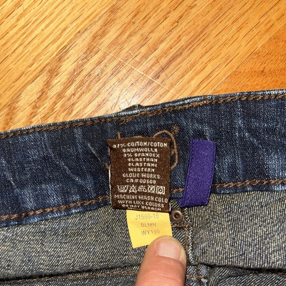 Jag Jeans Women's Size 12 Medium Blue Stretch Denim J1580-16 BLMN (Z1) - Picture 4 of 7